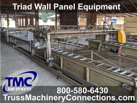 Wall panel machinery for sale!