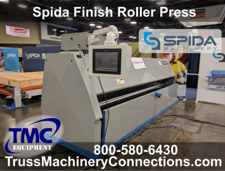 Spida Finish Roller Truss Press